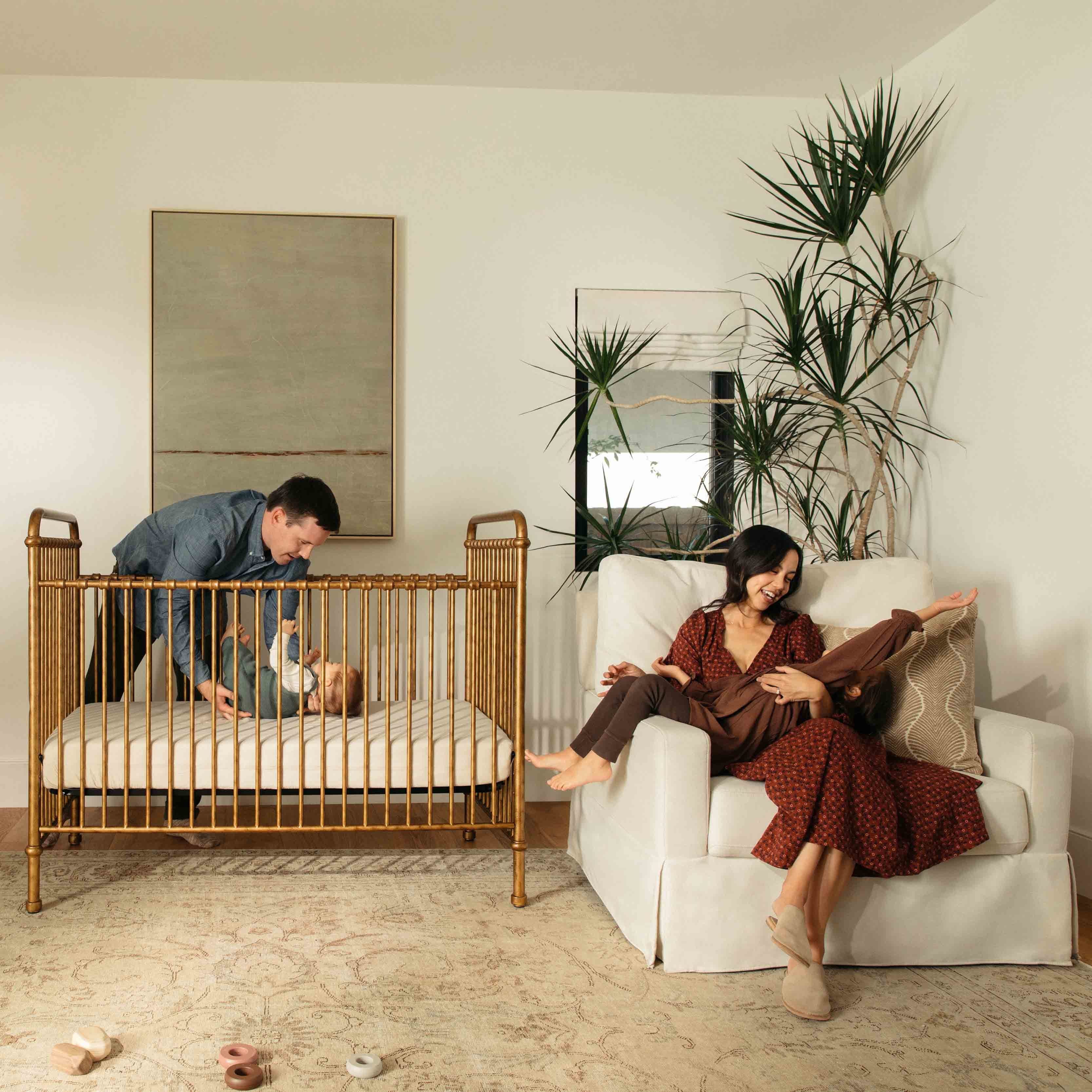 Namesake Crawford Pillowback Chair and a Half Comfort Swivel Glider - Image 42