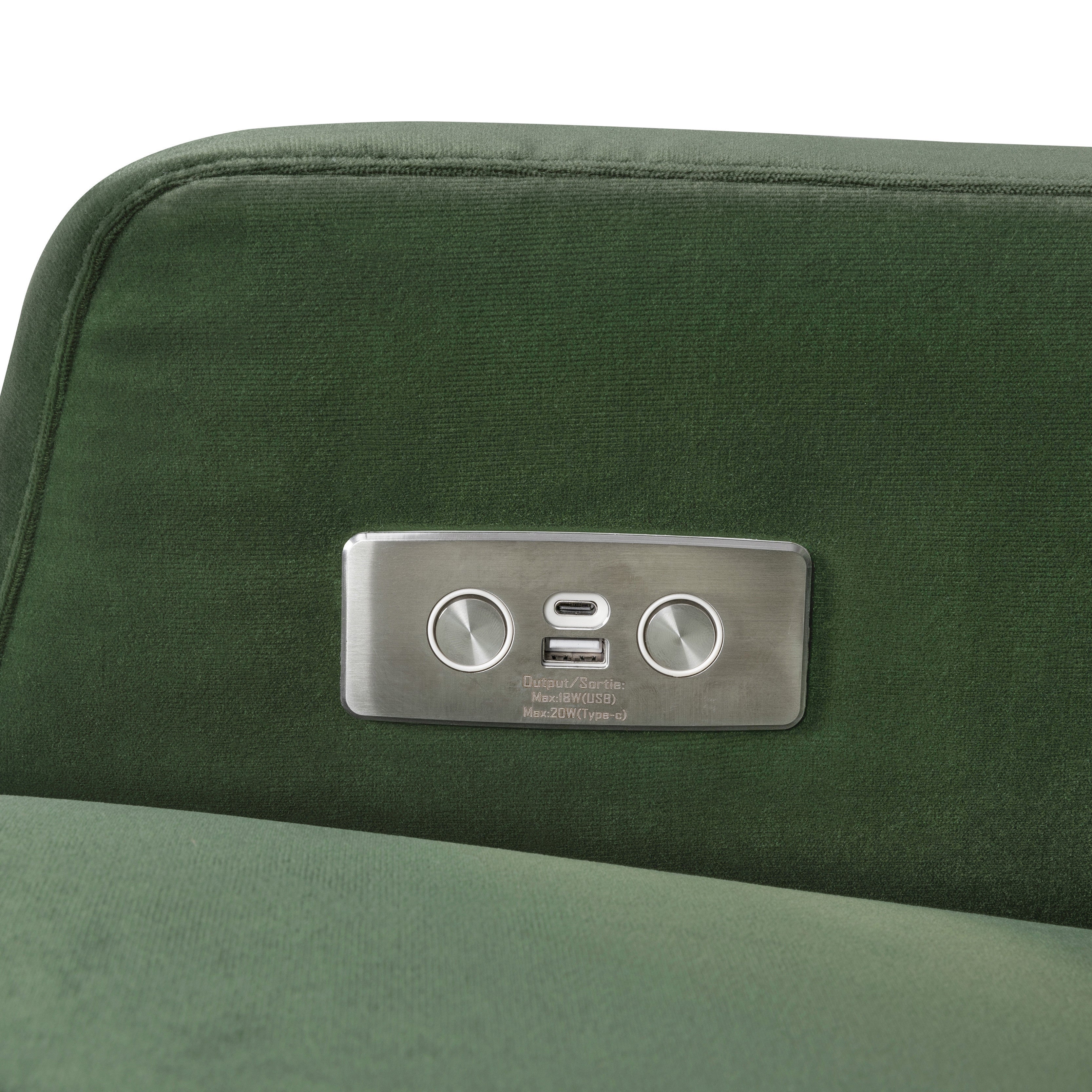 Namesake Crewe Electronic Recliner and Swivel Glider - Image 13