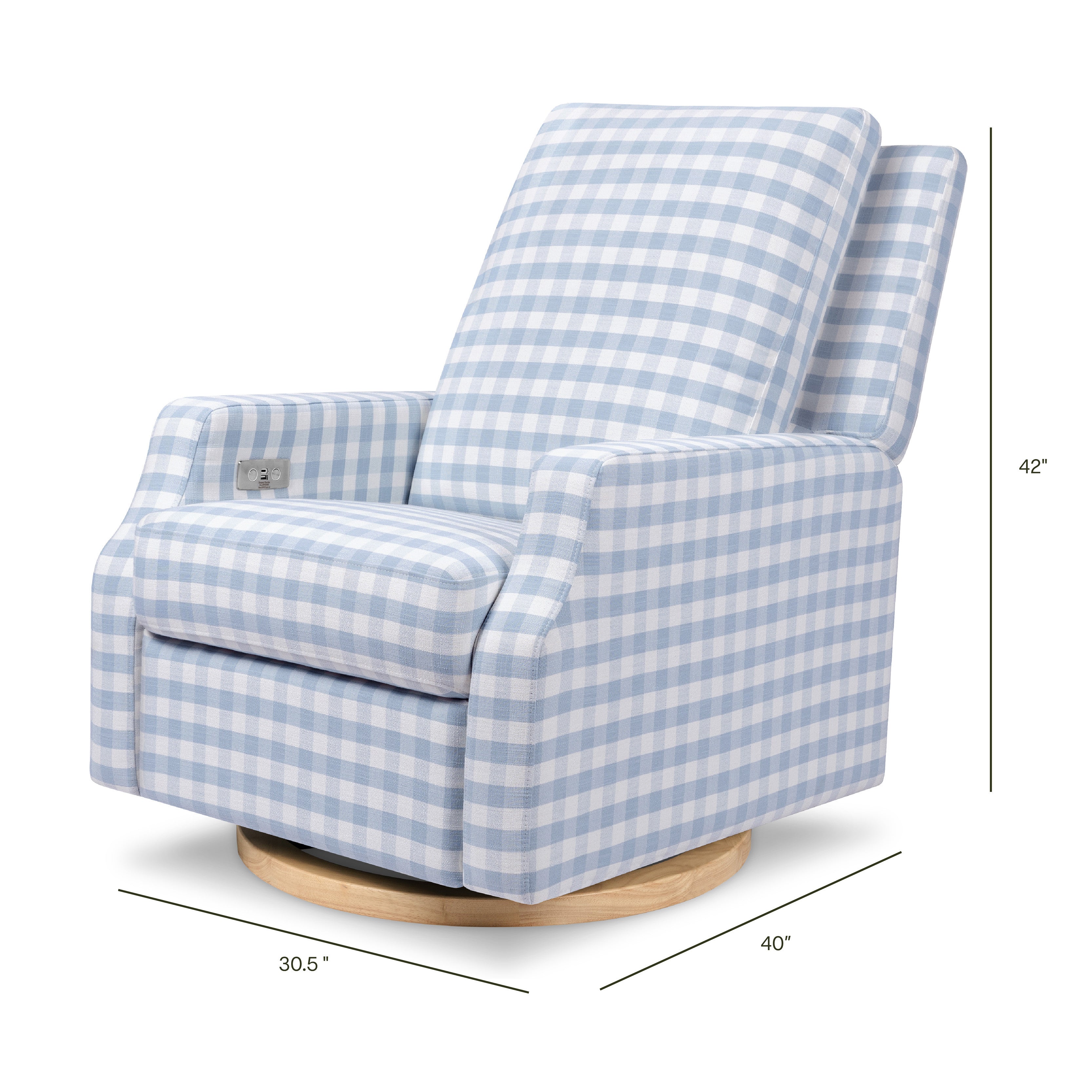 Namesake Crewe Electronic Recliner and Swivel Glider - Image 26