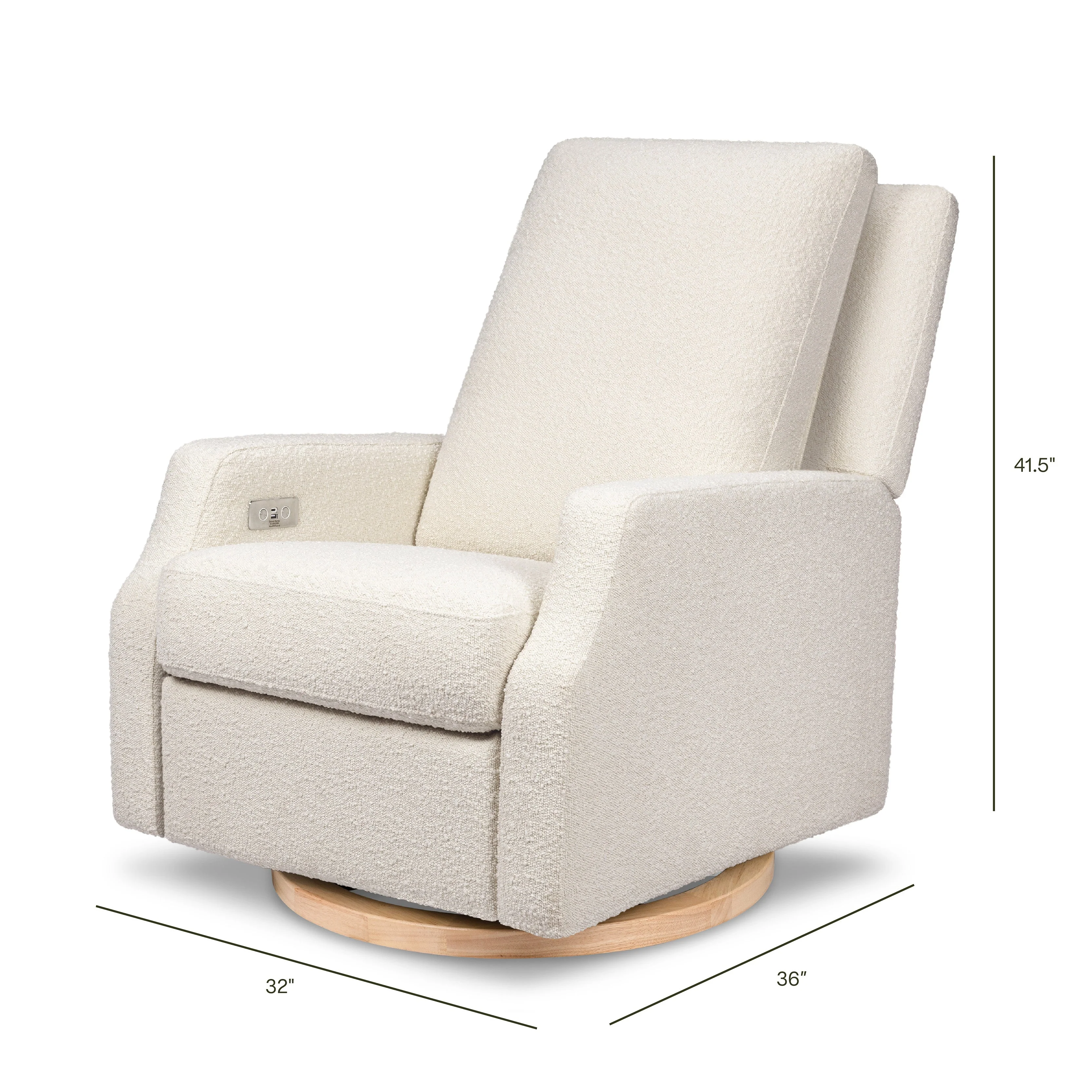 Namesake Crewe Electronic Recliner and Swivel Glider - Image 62