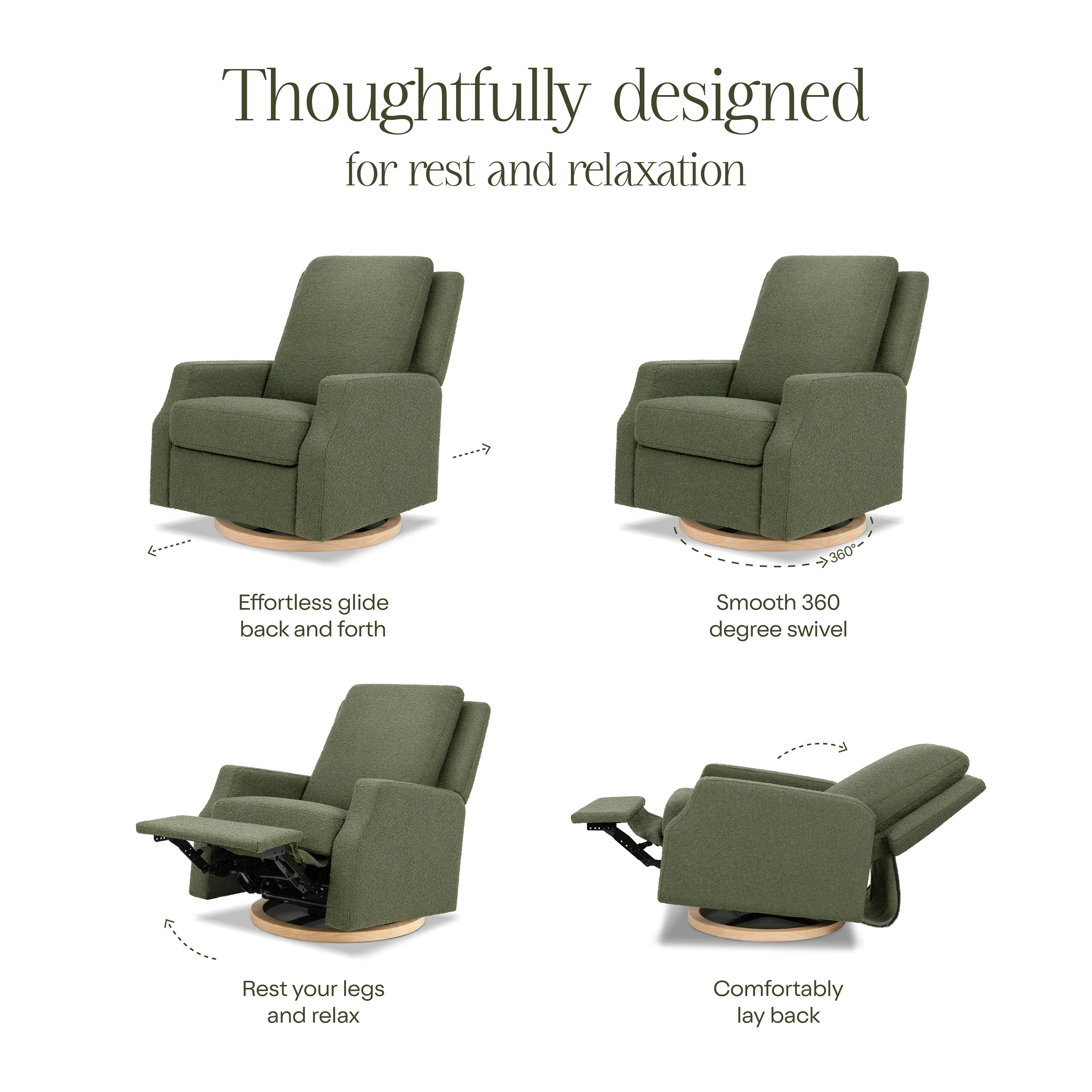 Namesake Crewe Recliner and Swivel Glider - Image 36