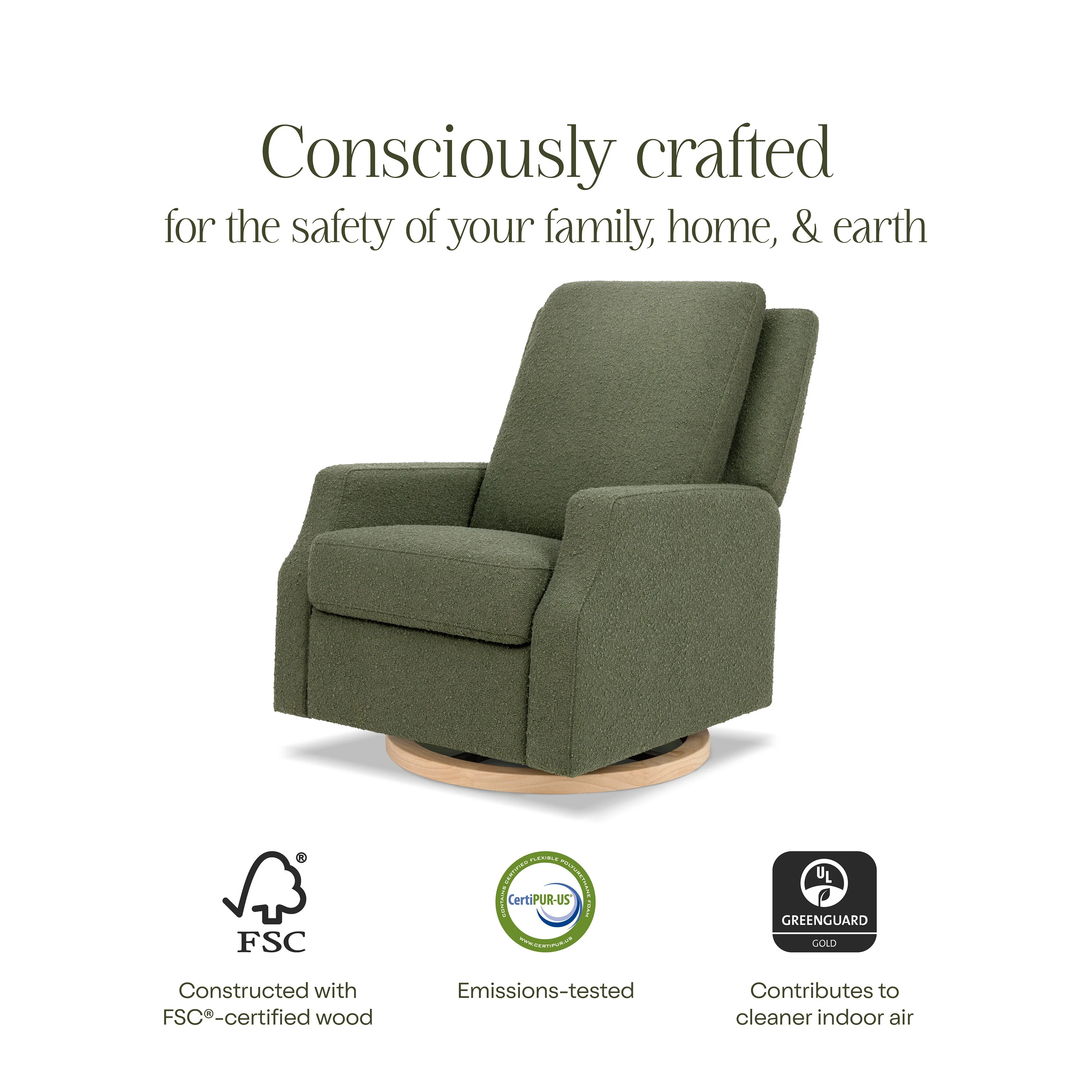 Namesake Crewe Recliner and Swivel Glider - Image 37