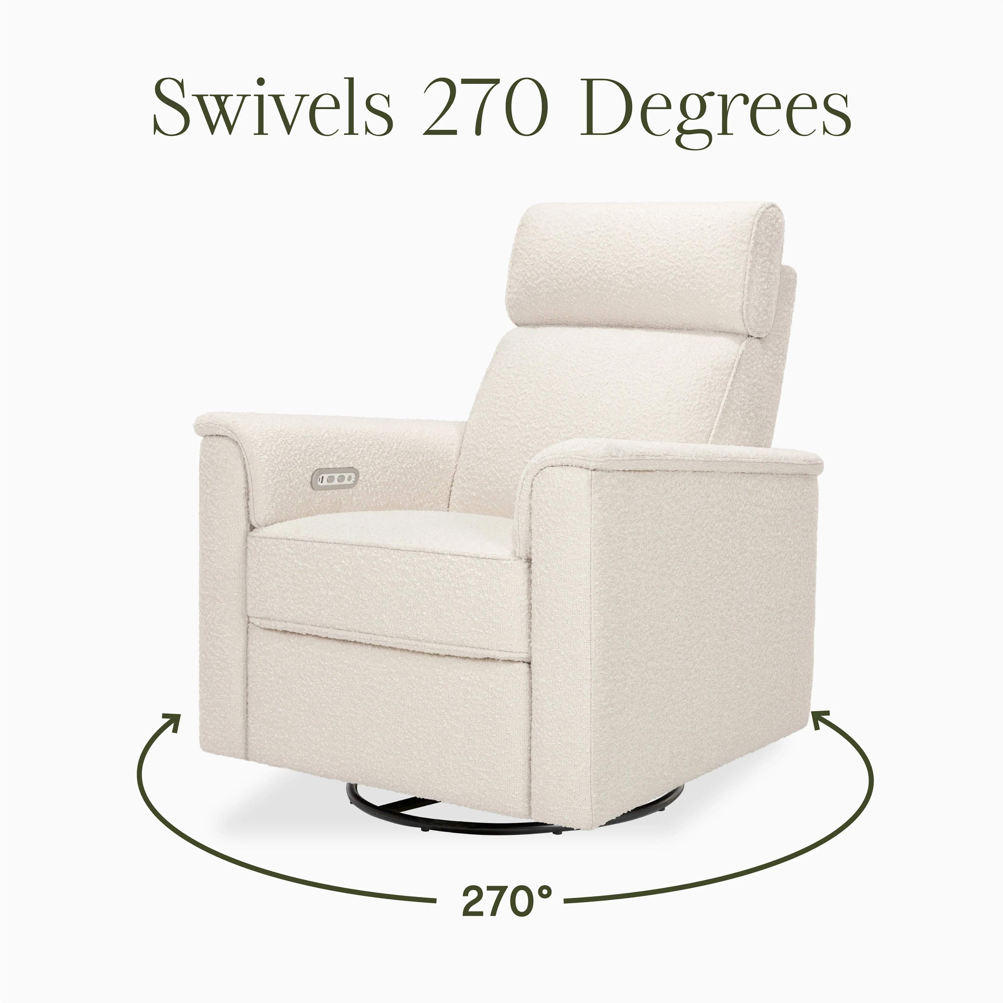 Namesake Willa Plus Power Glider Recliner w/Power Headrest - Image 86