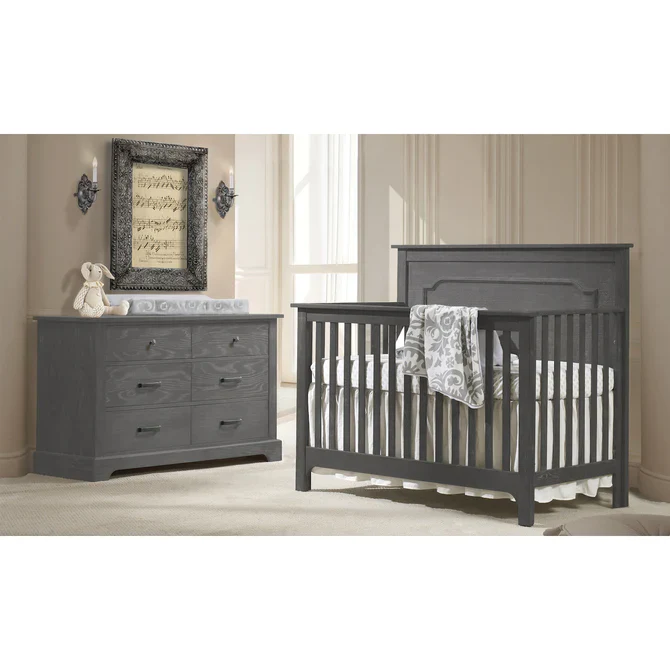 Natart Nest  Emerson Crib and Double Dresser Set - Image 5
