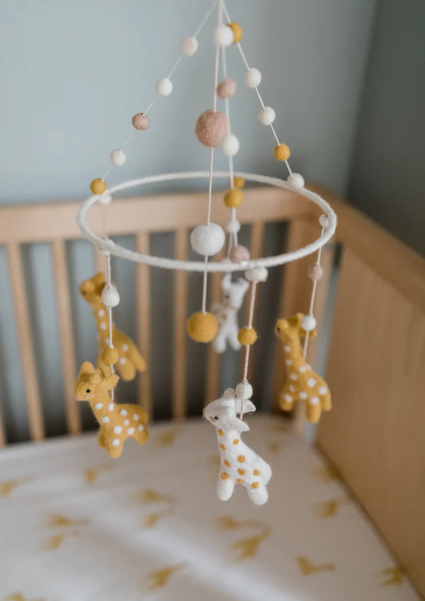 Petit Pehr Mobile Gentle Giraffe - Image 2