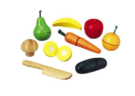 Plan Toys Assorted Fruits and Vegetables - Image 3