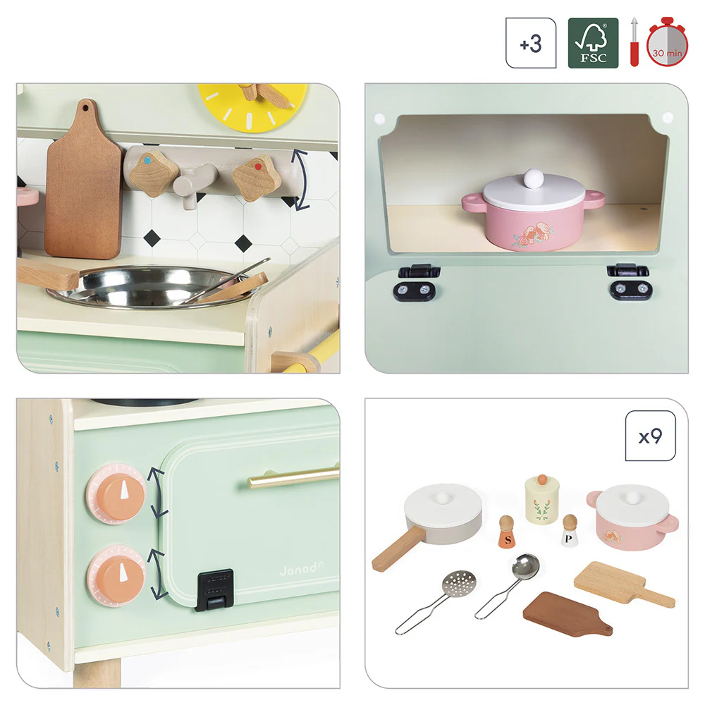Cottage Chic Mini Kitchenette - Image 3