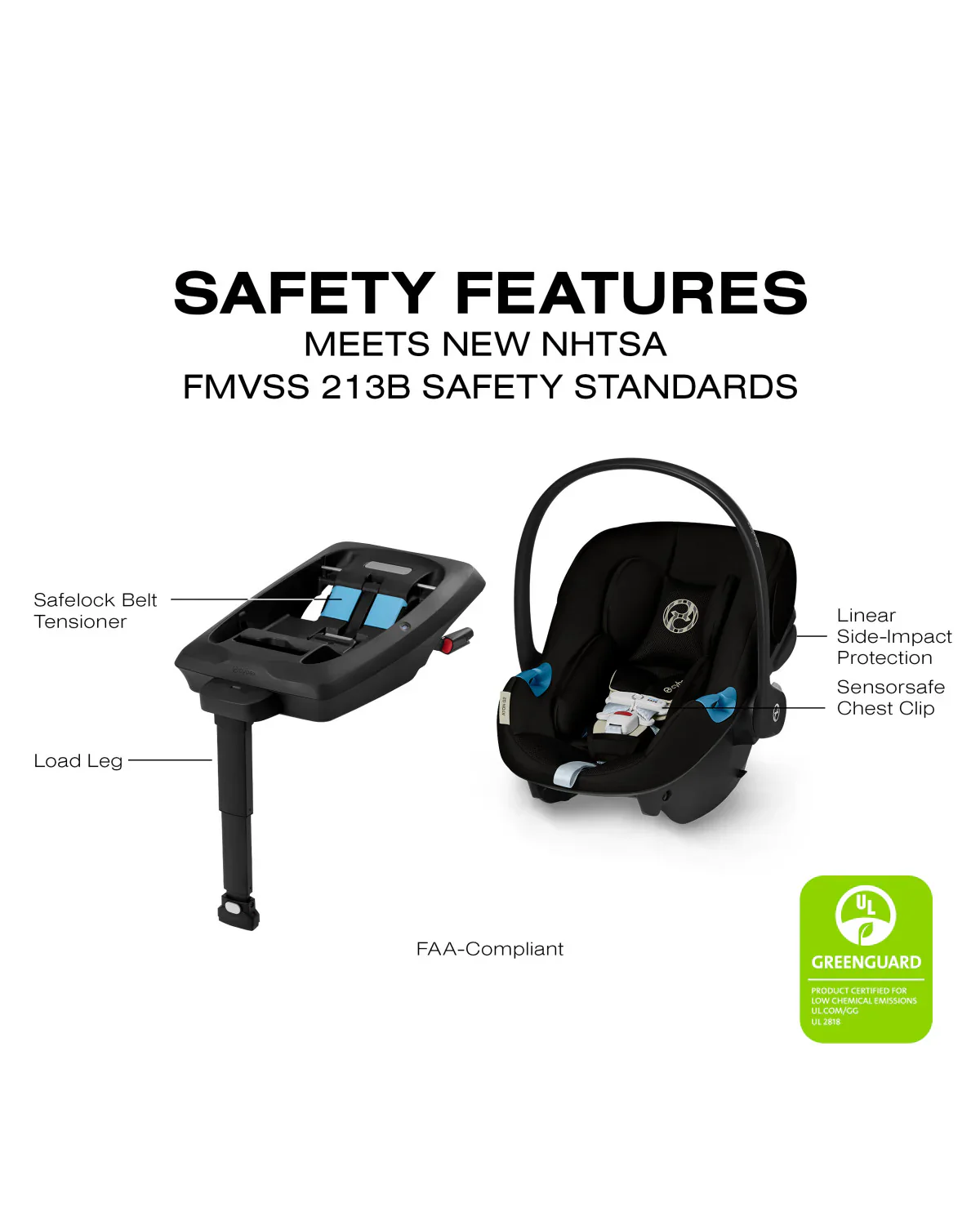 Cybex Aton G2 Infant Car Seat w/ Load Leg Base - Image 12