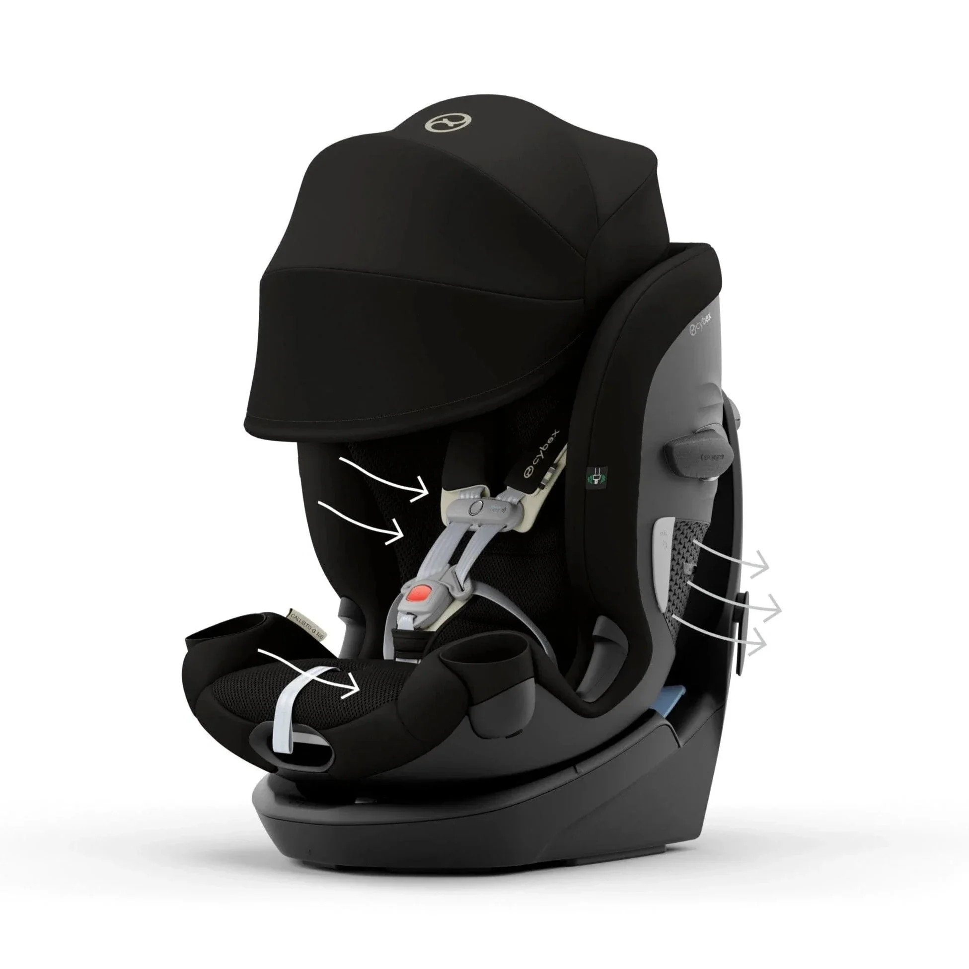 Cybex Callisto G All in One 360 Rotating Car Seat w/Canopy - Image 18