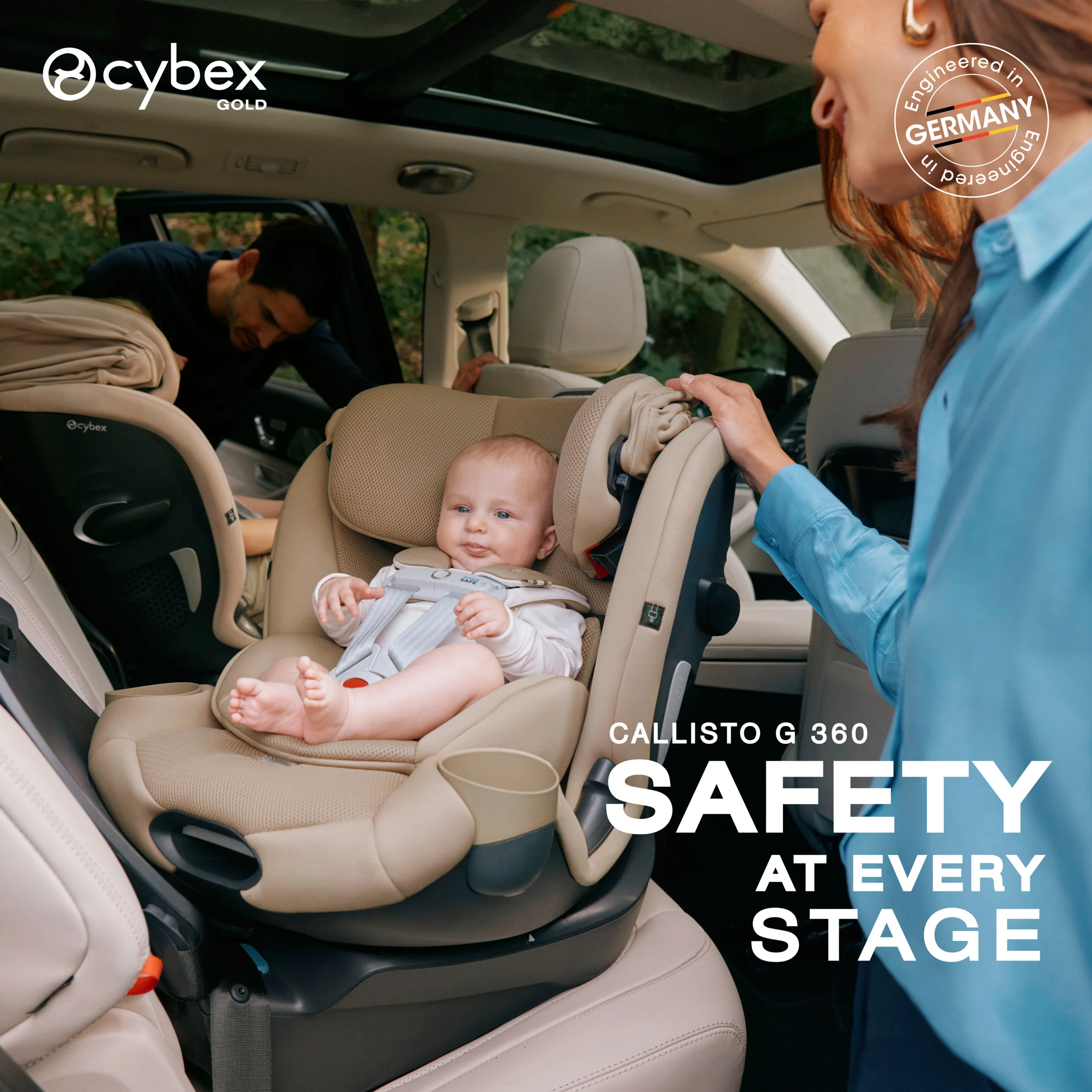 Cybex Callisto G All in One 360 Rotating Car Seat w/Canopy - Image 4