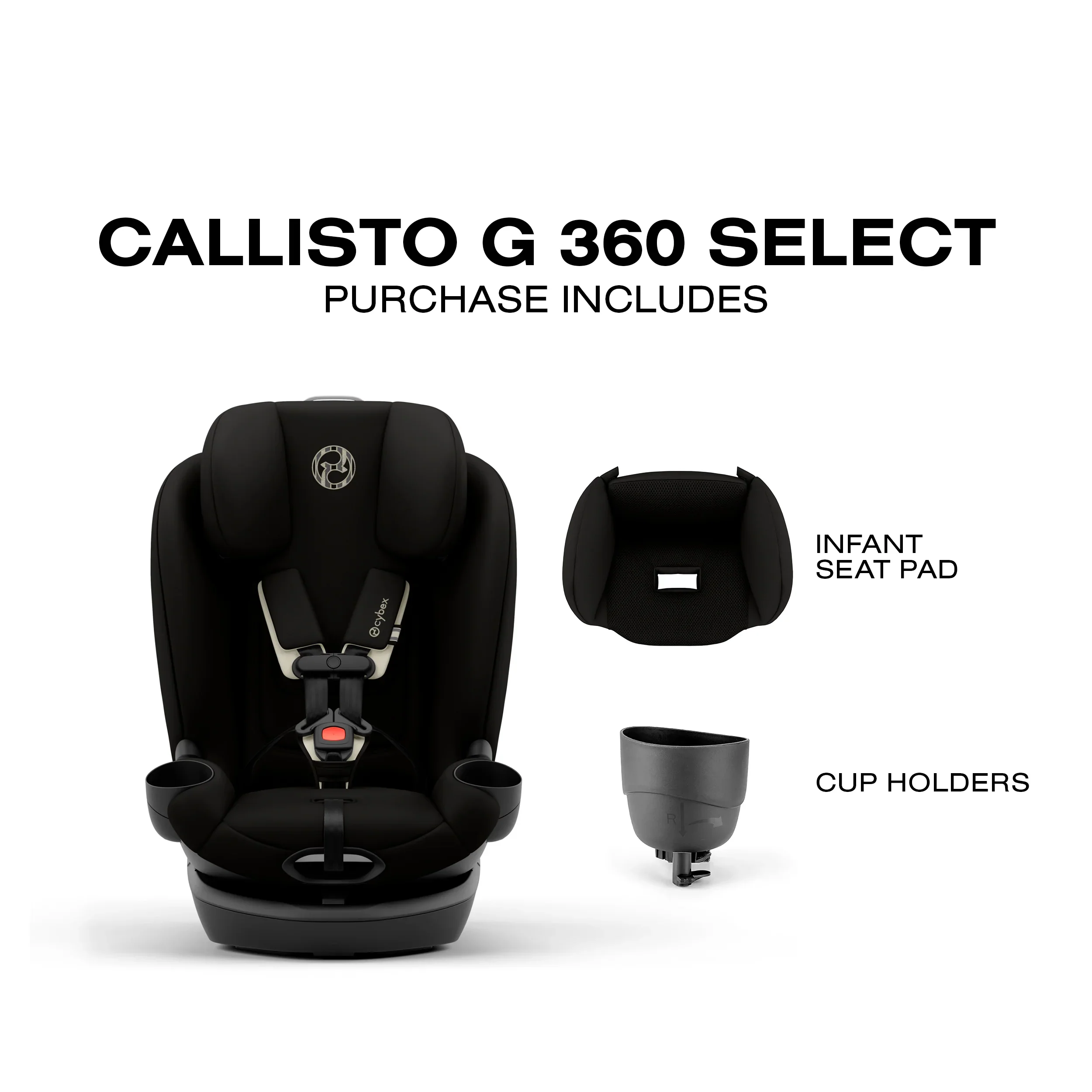 Cybex Callisto G 360 Select Rotating All in One Convertible Car Seat - Image 14
