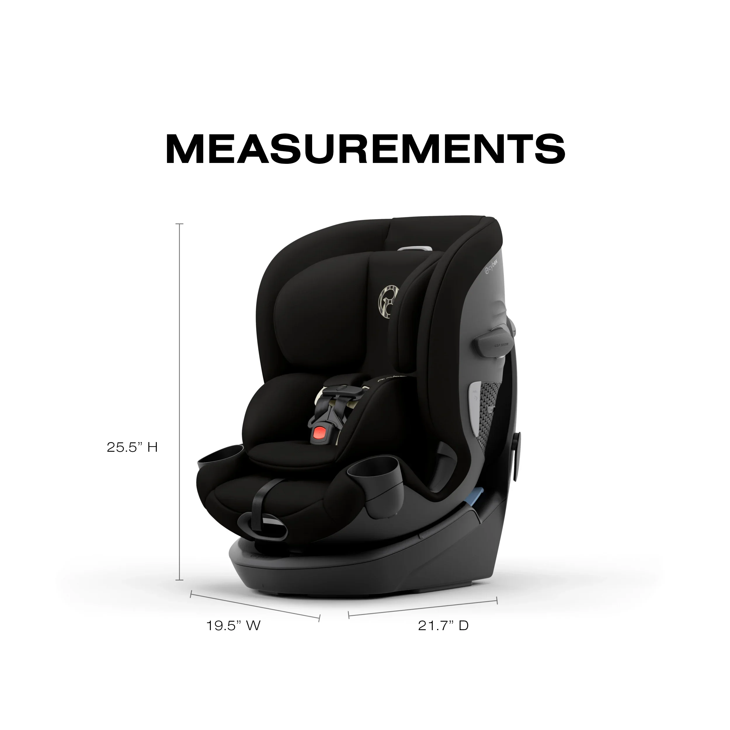 Cybex Callisto G 360 Select Rotating All in One Convertible Car Seat - Image 15