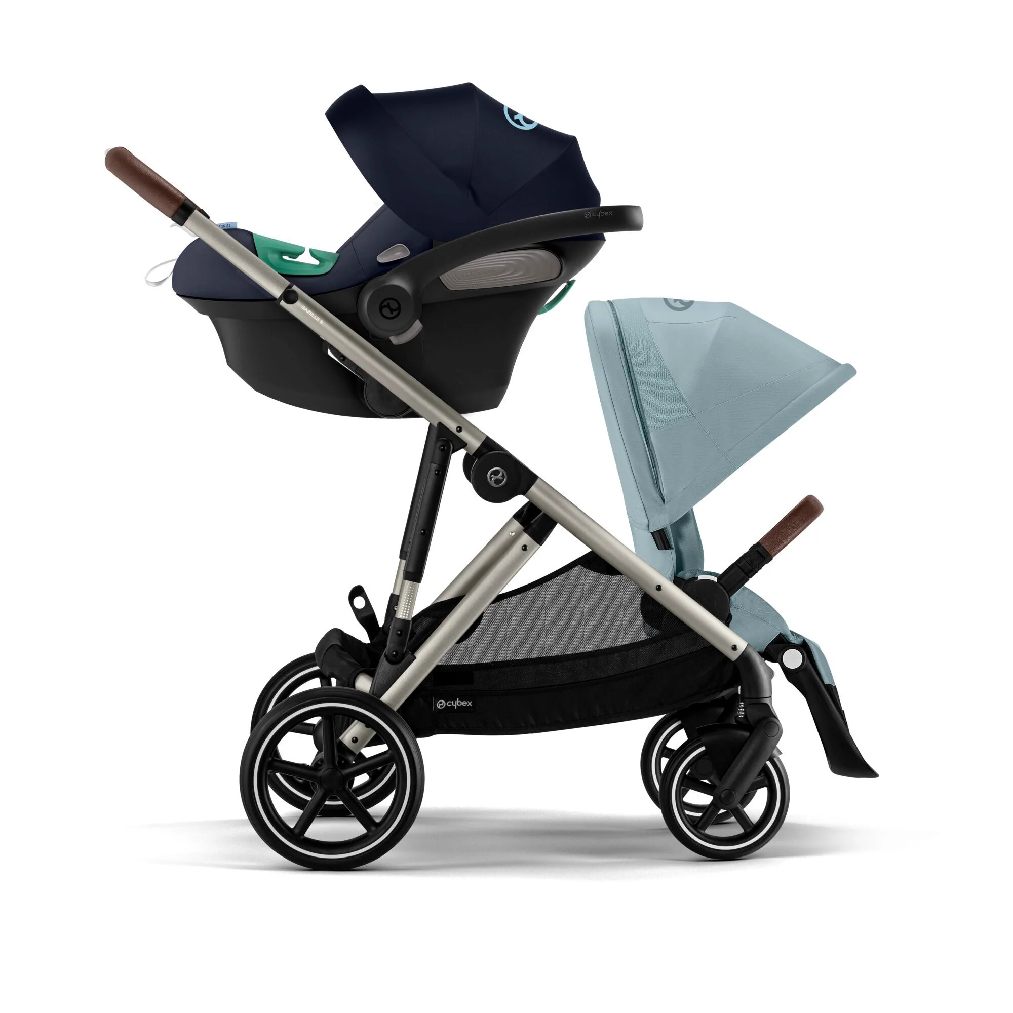 Cybex Gazelle S 2 Stroller Single to Double - Image 23