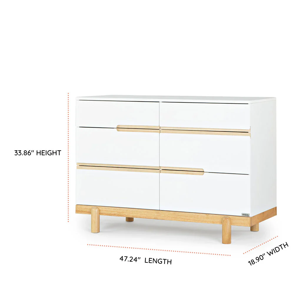 Dadada Bliss 6-Drawer Dresser - Image 10