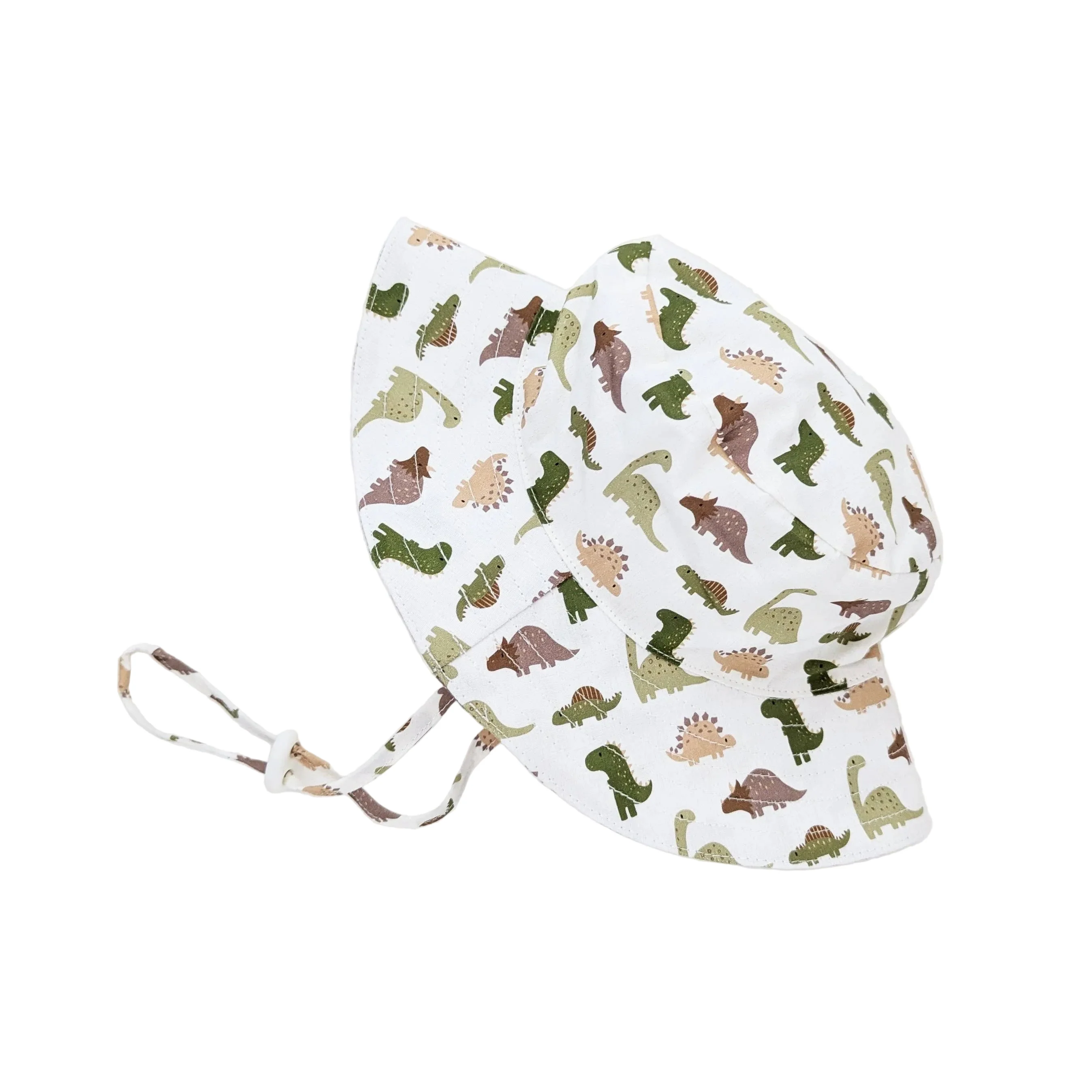 Huggalugs Bucket Hat UPF 50+ Baby & Toddler - Dino