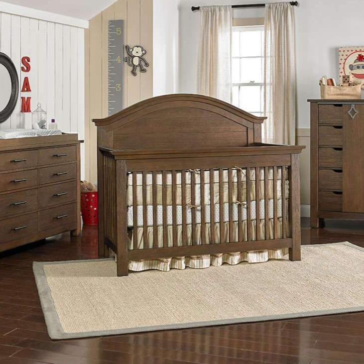 Dolce Babi Lucca Convertible Curve Top Crib - Image 6