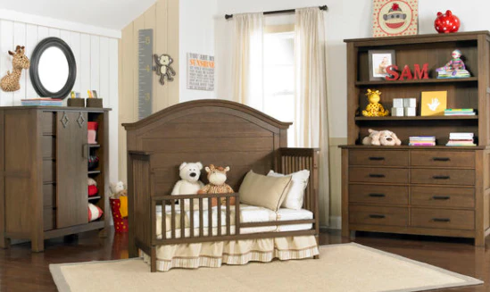 Dolce Babi Lucca Convertible Curve Top Crib - Image 7
