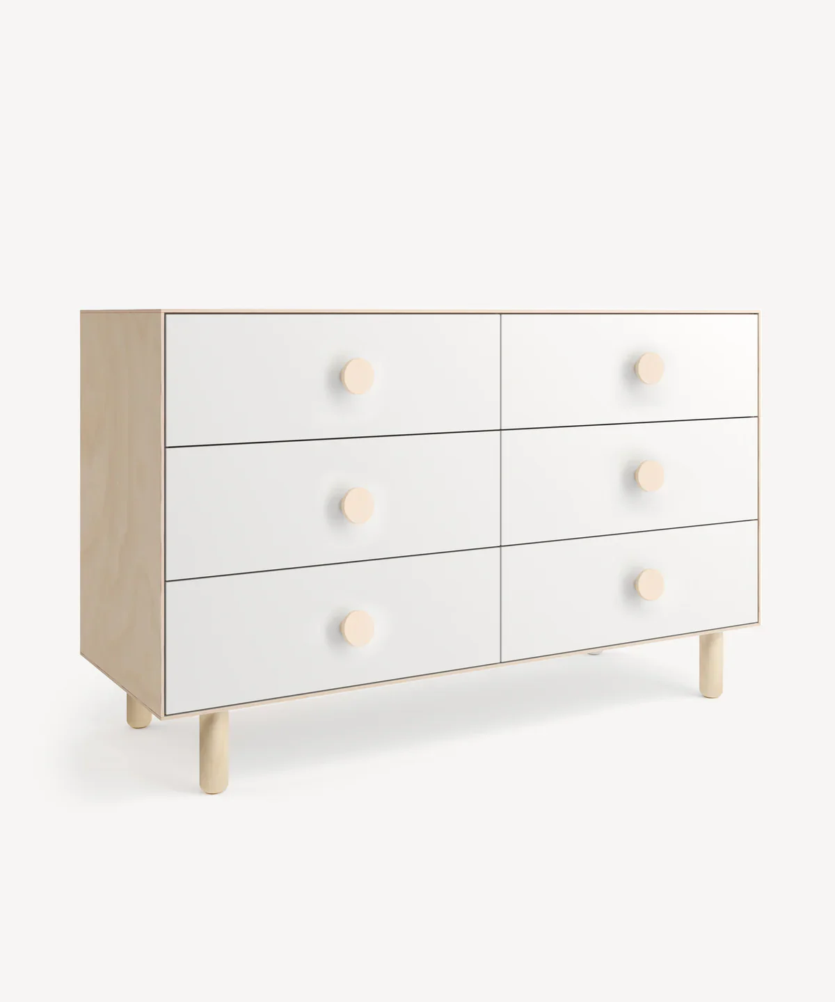 Dot 6-Drawer Dresser - Oeuf - Image 2