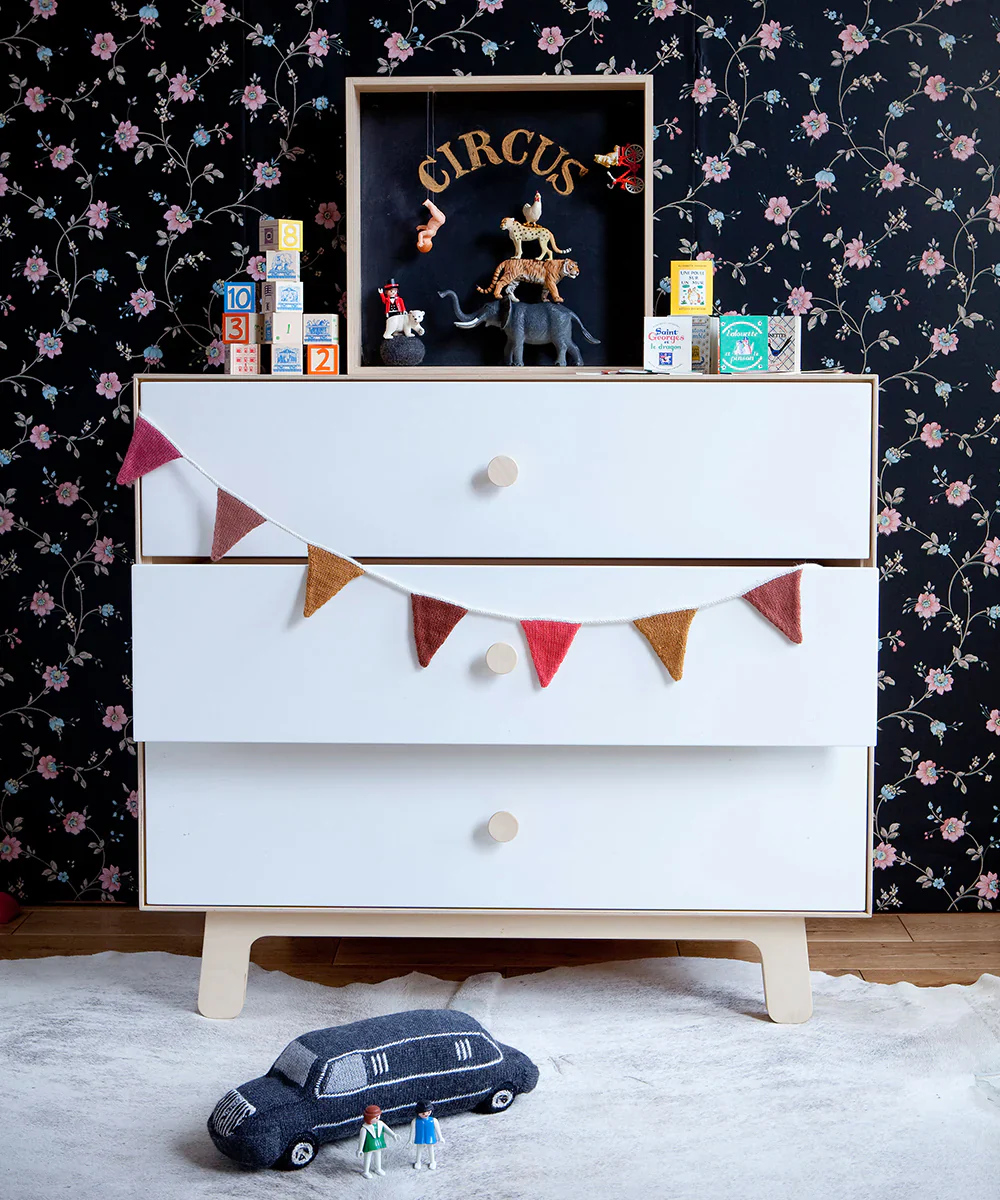 Sparrow 3-Drawer Dresser - Oeuf - Image 5
