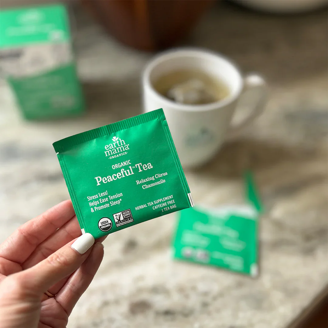 Earth Mama Organic Peaceful Mama Tea - Image 2