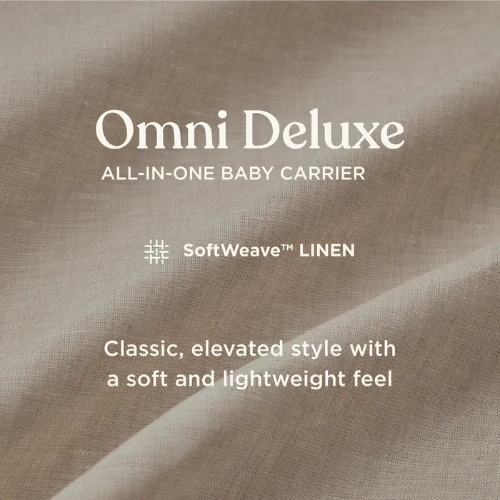 Ergo Omni Deluxe Cotton Linen Baby Carrier - NEW* - Image 5