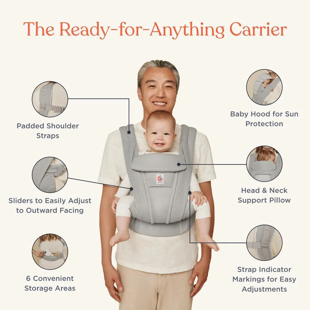 Ergo Omni Deluxe Cotton Linen Baby Carrier - NEW* - Image 7