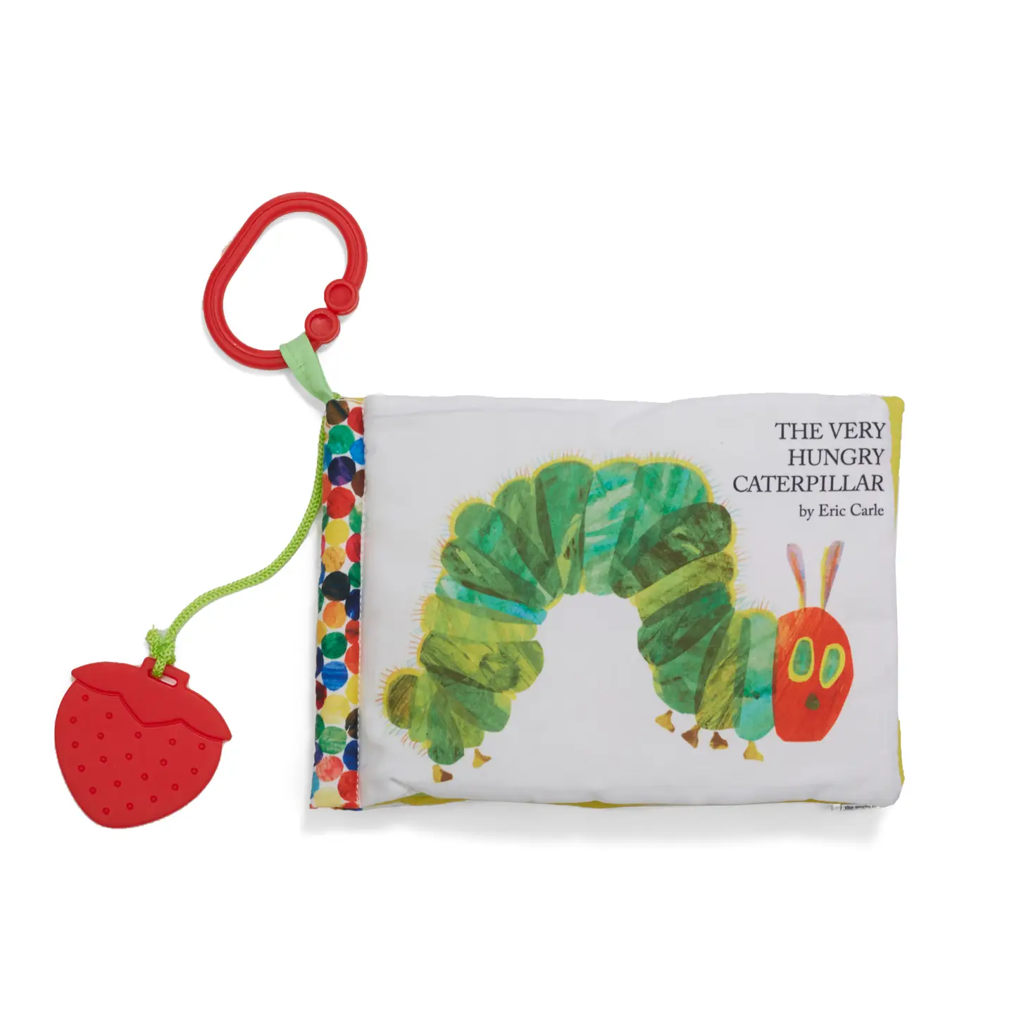 Eric Carle Soft Book w/ Strawberry Teether