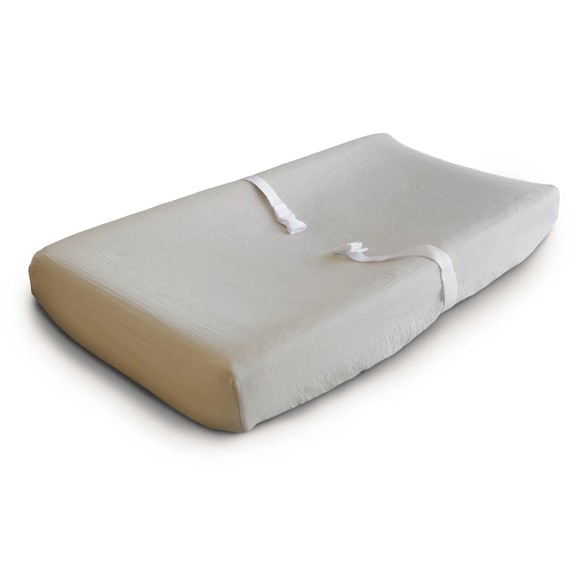 Mushie Extra Soft Muslin Changing Pad Cover - Image 3