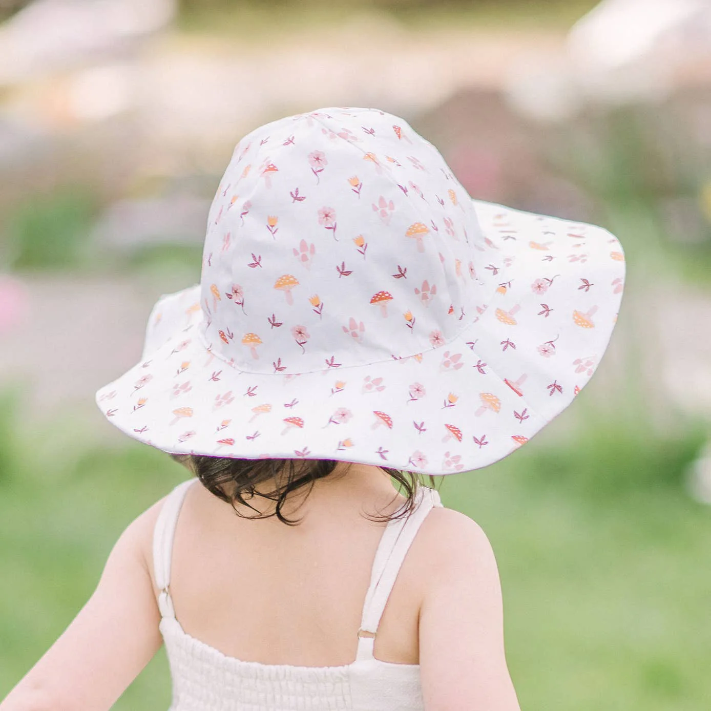 Huggalugs Sunhat UPF 50+ Baby & Toddler - Fairy Garden - Image 3