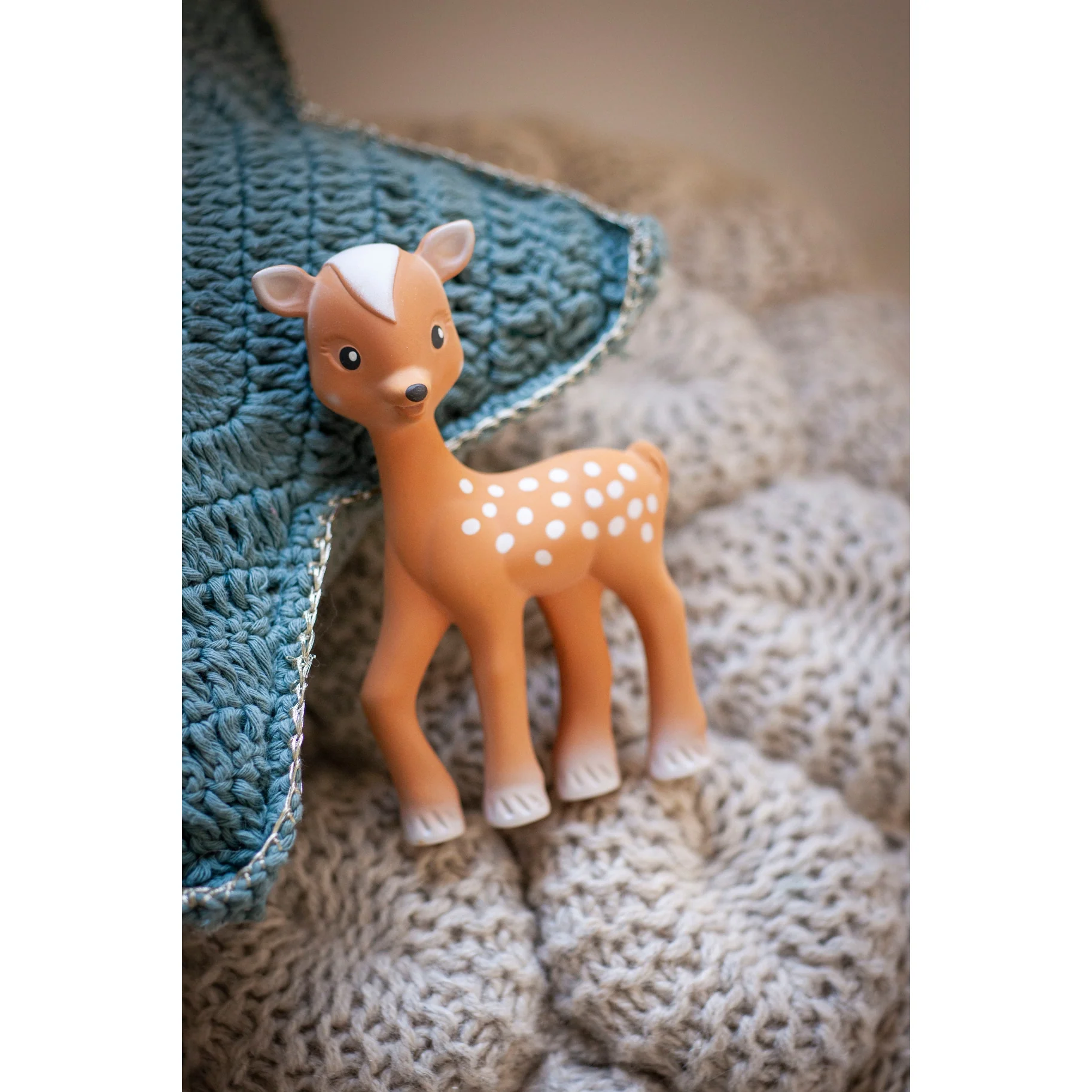 Fanfan Fawn Rubber Teether - Image 3