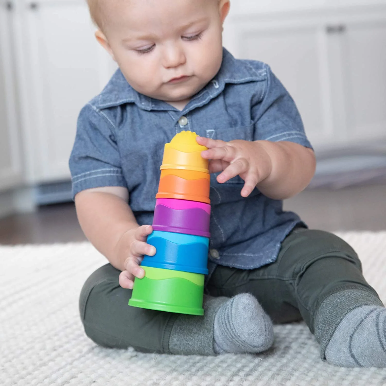 Fat Brain Toys DImpl Stack - Image 2