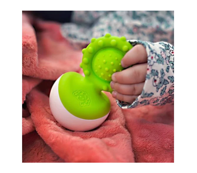 Fat Brain Toys Dimpl Wobbl Teether - Image 4
