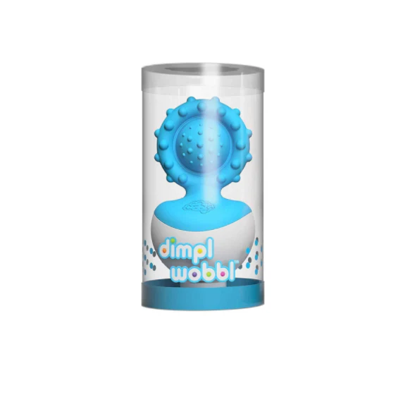 Fat Brain Toys Dimpl Wobbl Teether - Image 6