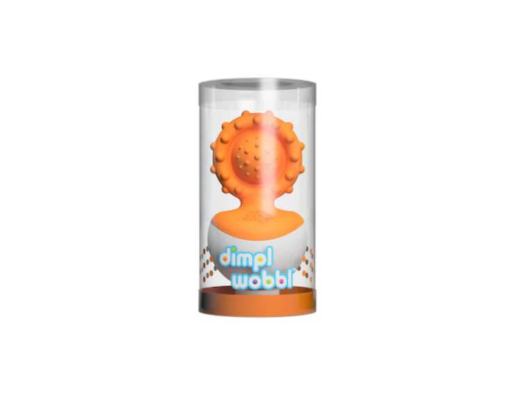Fat Brain Toys Dimpl Wobbl Teether - Image 7