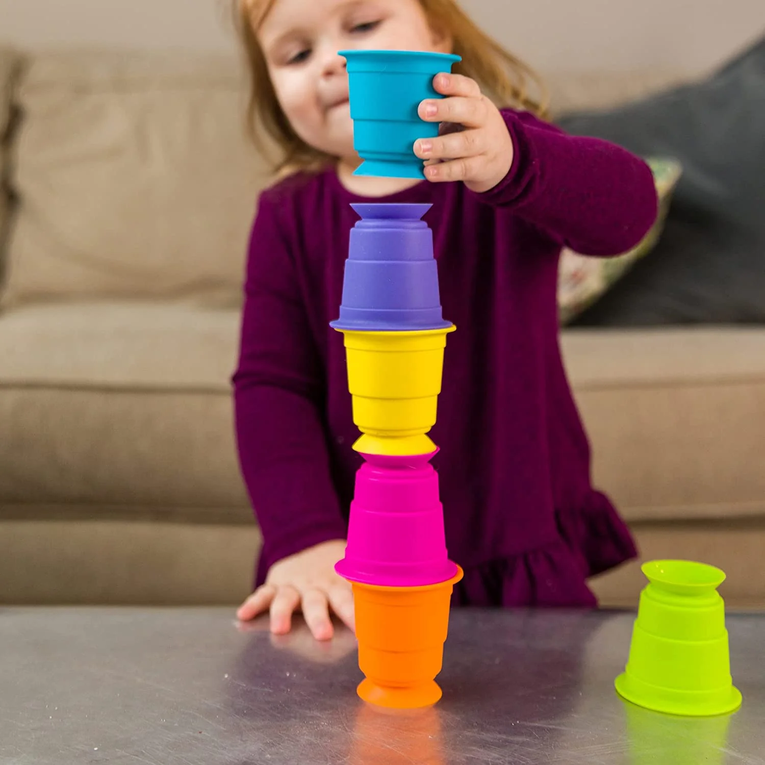 Fat Brain Toys Suction Kupz - Image 8