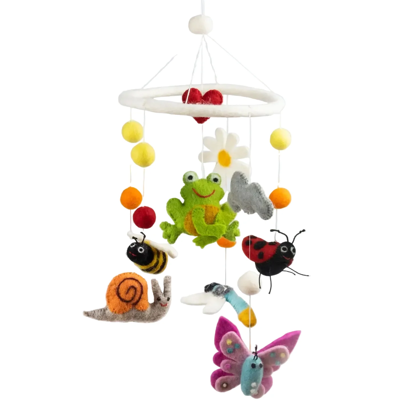 Winding Road Felted Handmade Hanging Mobiles - Image 10