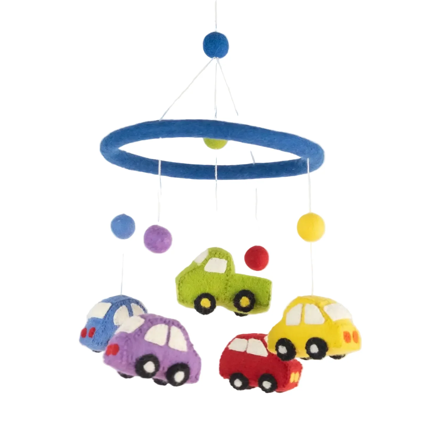 Winding Road Felted Handmade Hanging Mobiles - Image 9