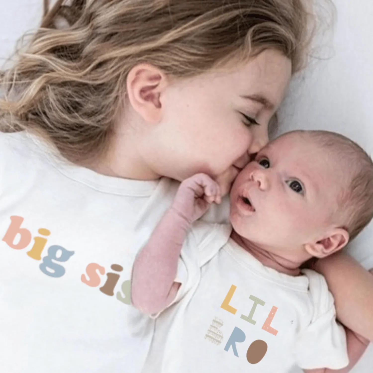 Finn + Emma Toddler Graphic Tee - Big Sis - Image 3