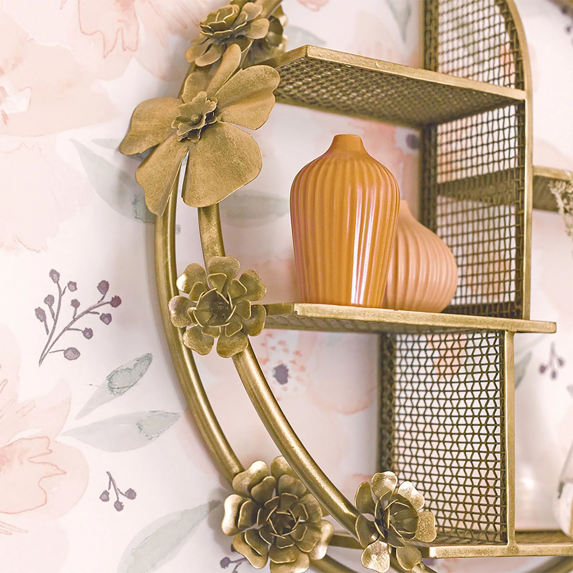 Flower Shelf Wall Decor - Image 4