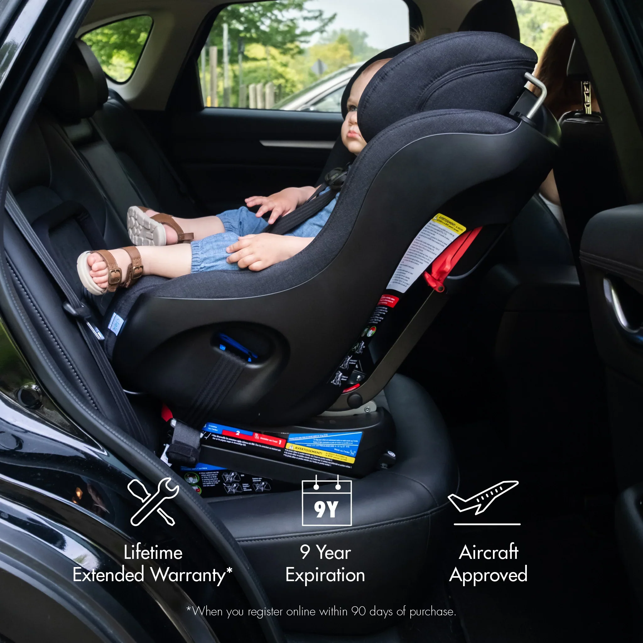 Clek Foonf Convertible Car Seat - Image 3