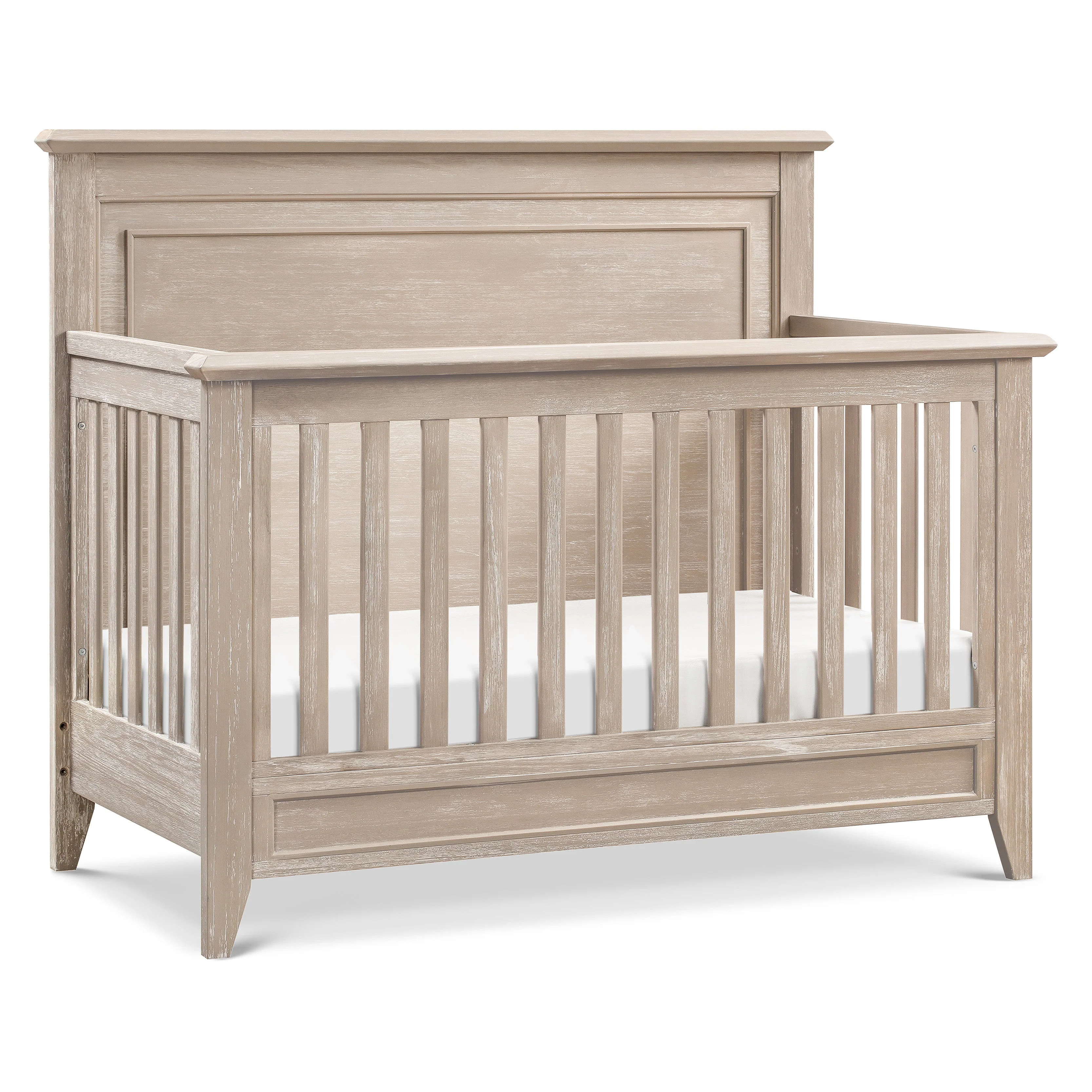 Monogram by Namesake Barrow Rustic 4-in-1 Convertible Flat Top Crib - Image 5