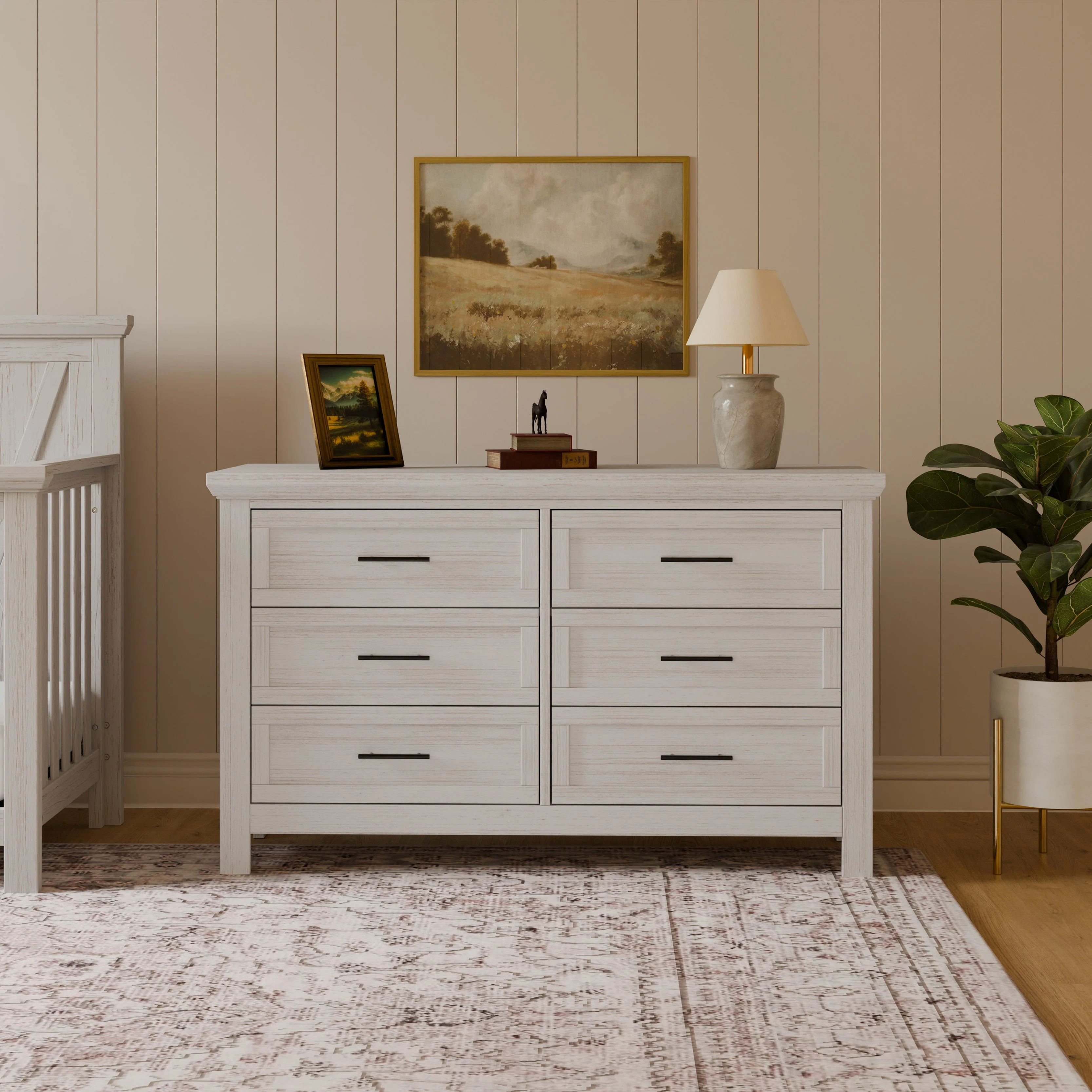 Monogram by Namesake Emory Farmhouse 6-Drawer Dresser - Image 11
