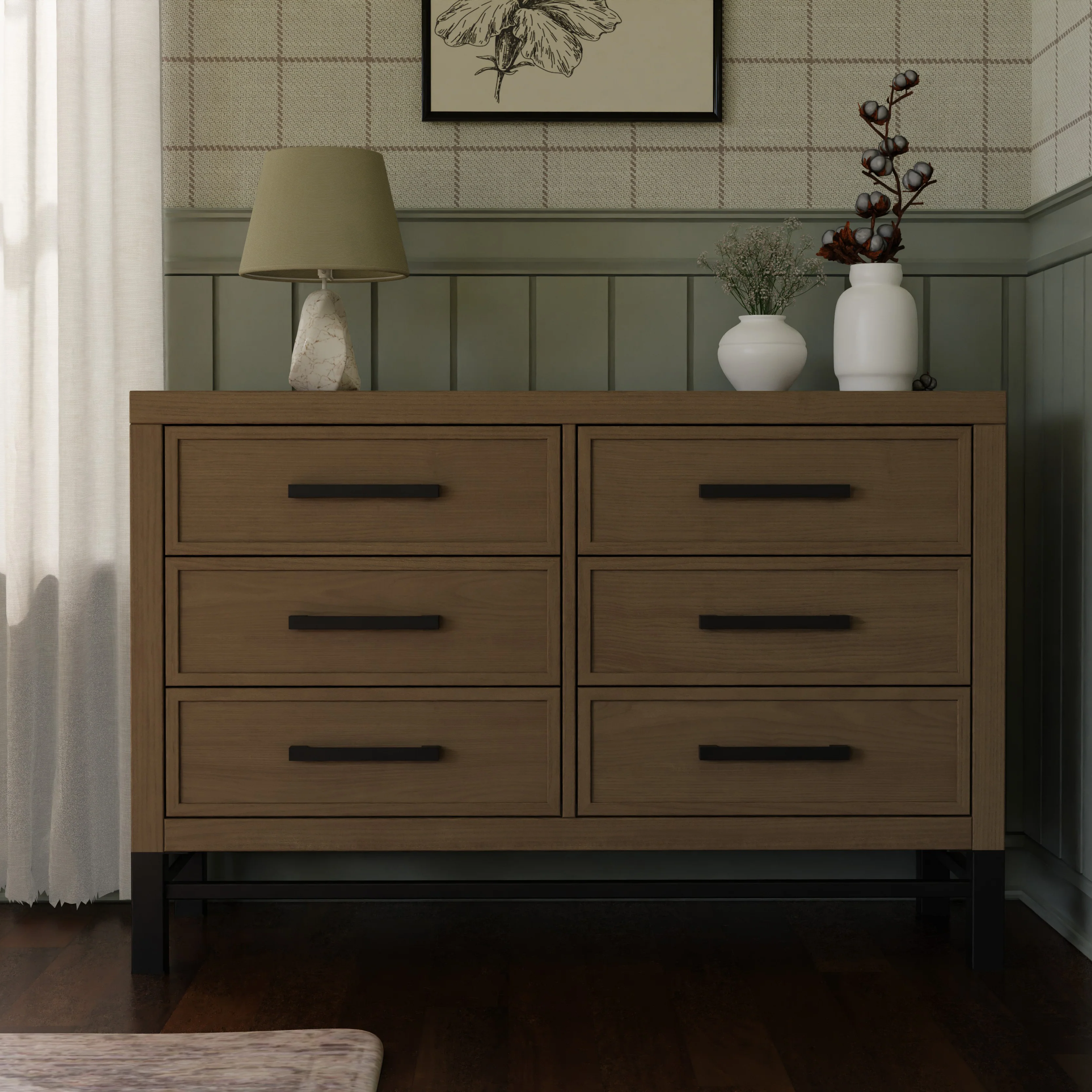 Monogram by Namesake Newbern Collection - Crib and Dresser - Image 17