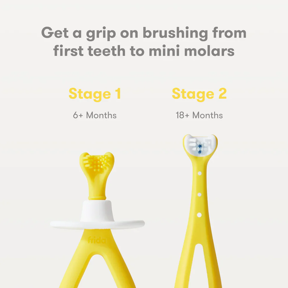 Fridababy Grow-With-Me Training Toothbrush Set - Image 2