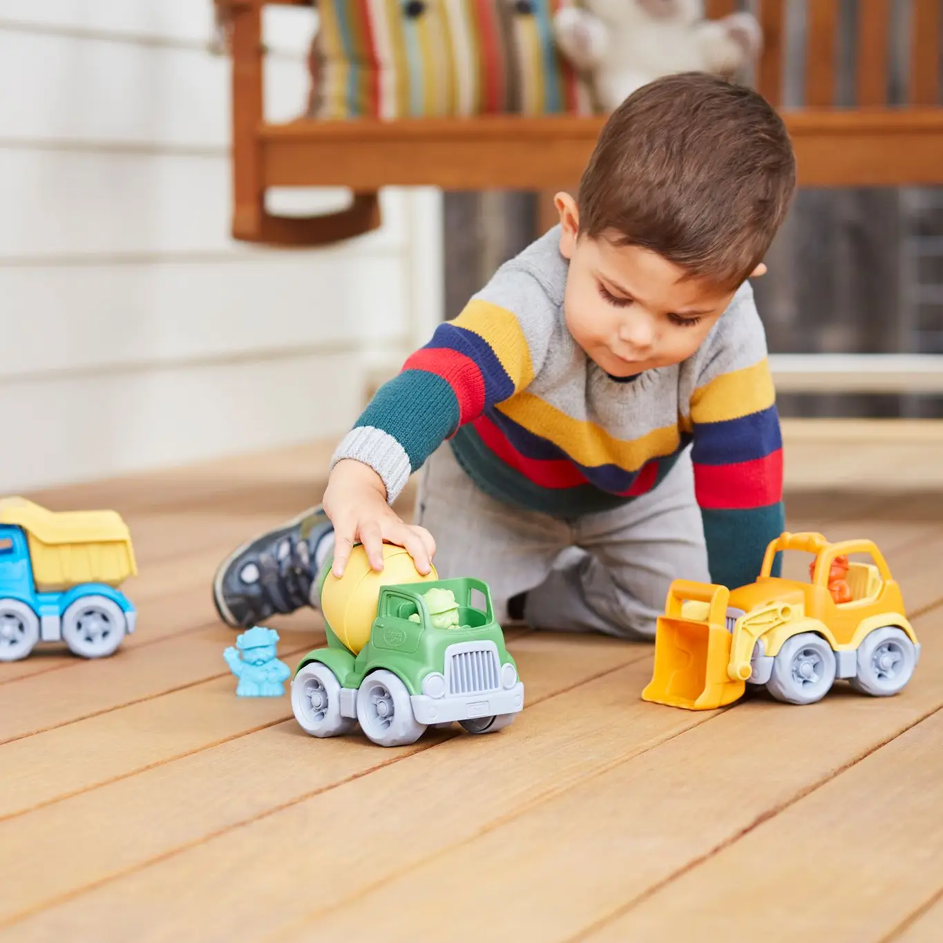 Green Toys Construction Truck Assortment - Image 2