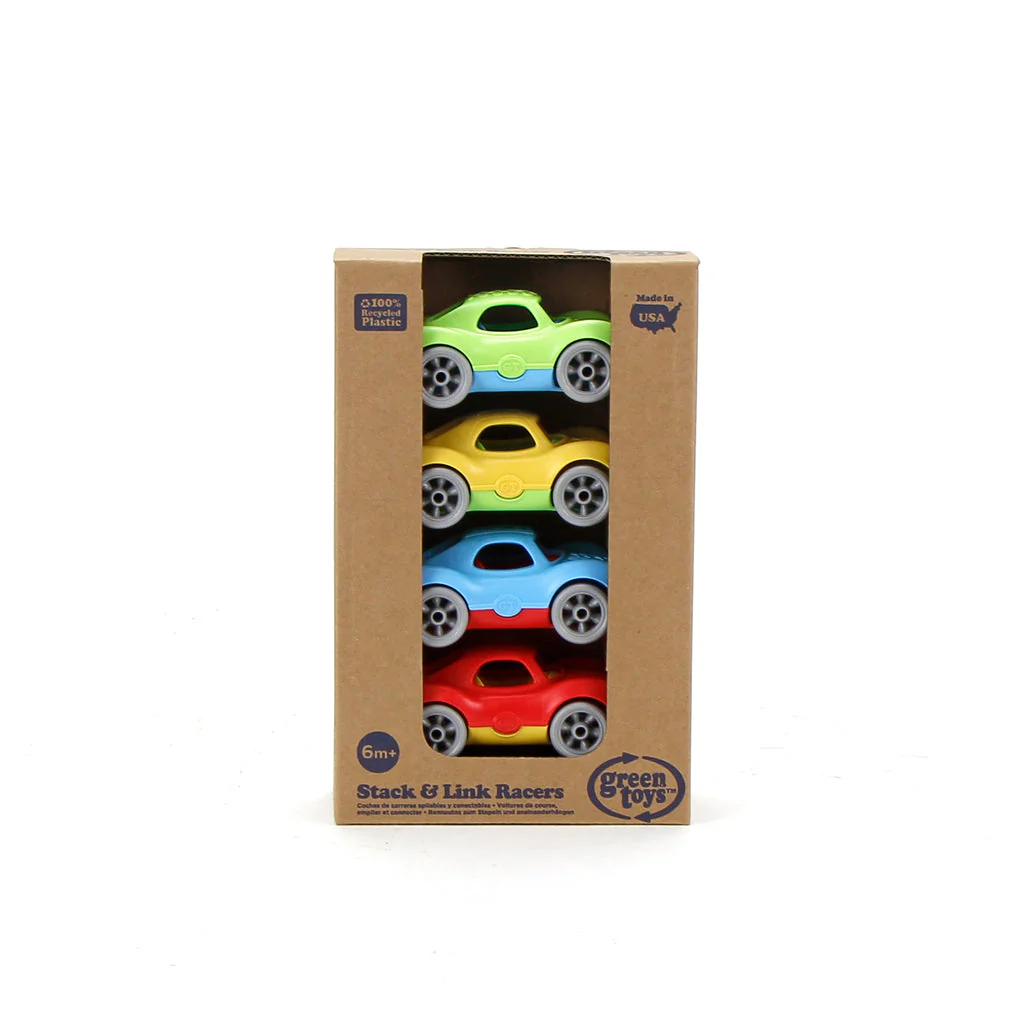 Green Toys Stack & Link Racers - Image 4