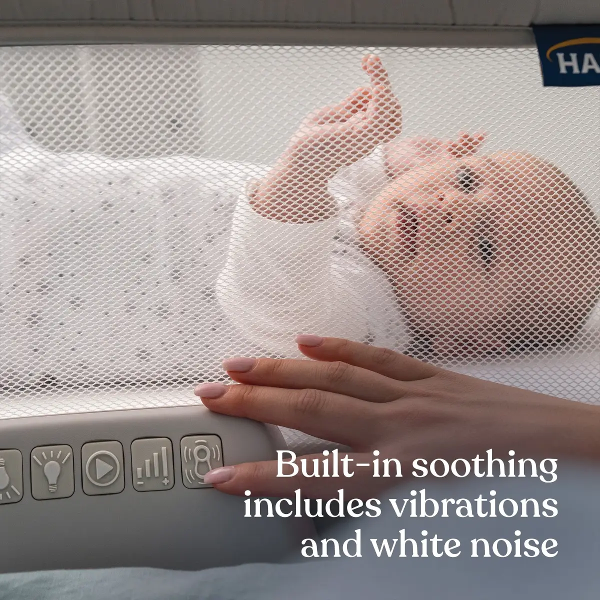 HALO BassiNest Soothing Swivel Sleeper 3.0 Grey - Image 4