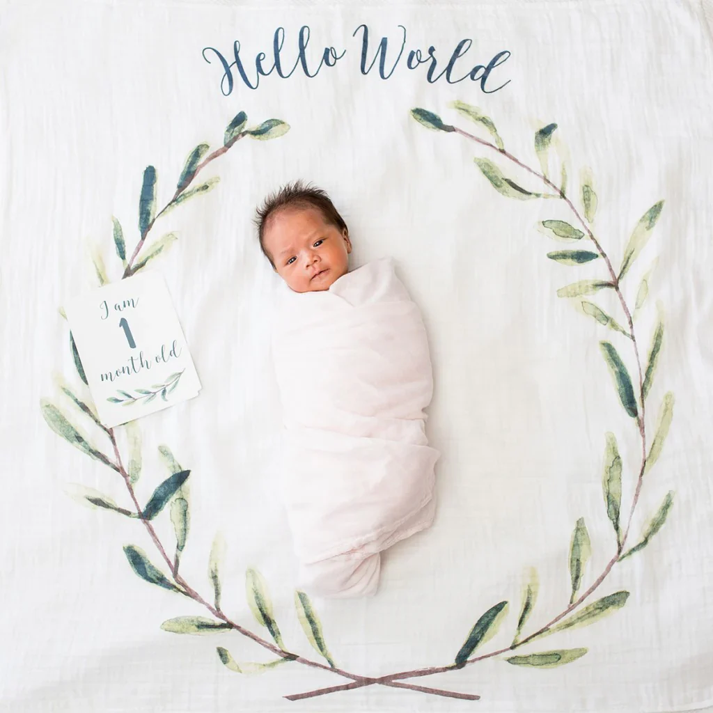 Hello World Milestone Blanket - Image 4