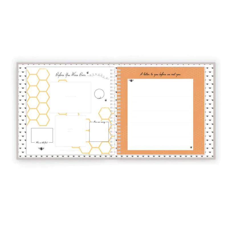 Lucy Darling Luxury Memory Book Honey Bee - Image 3