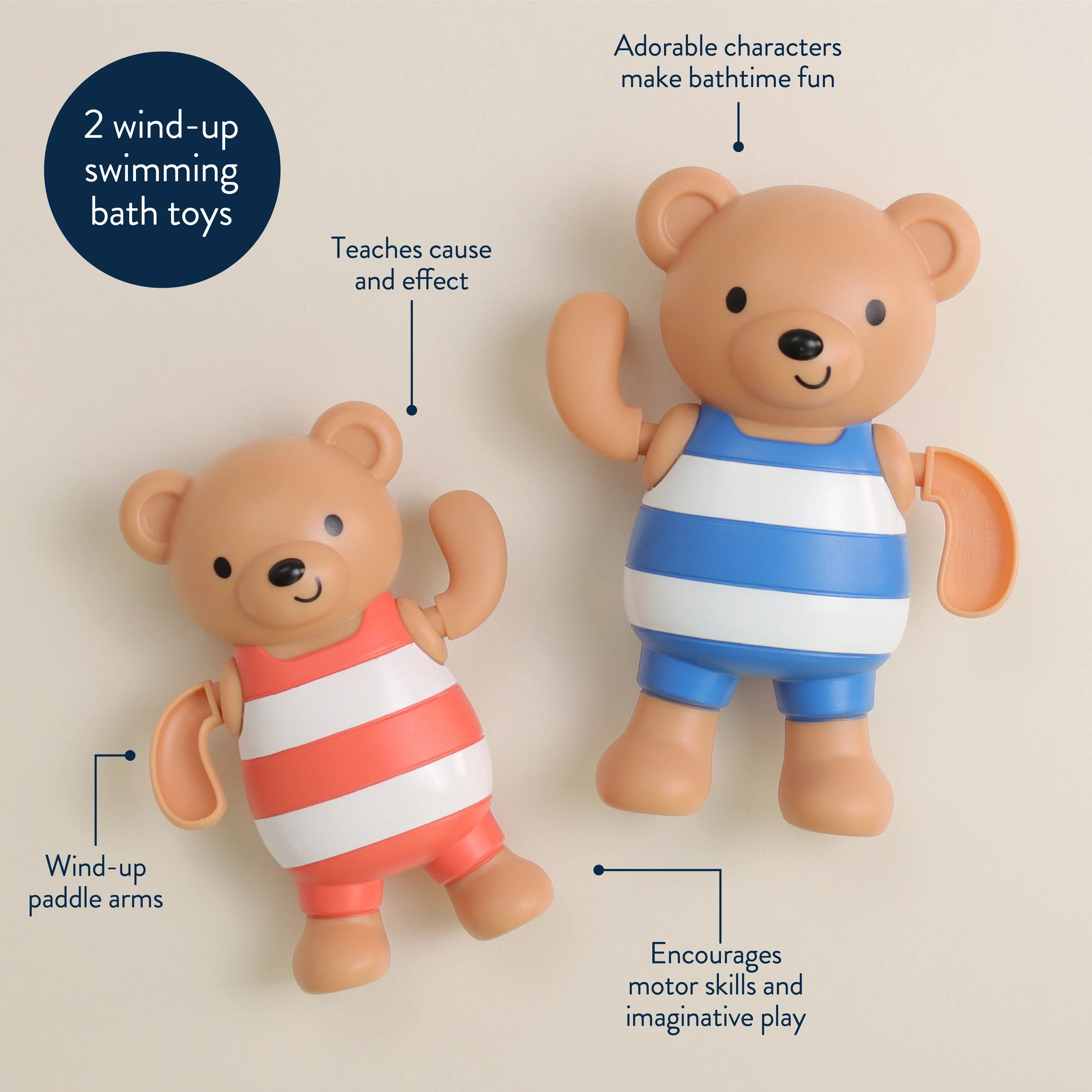 Itzy Ritzy Bear Silly Swimmers - Image 6